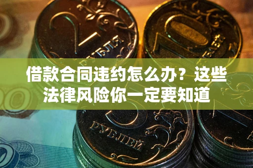 武汉借款合同违约怎么办？这些法律风险你一定要知道
