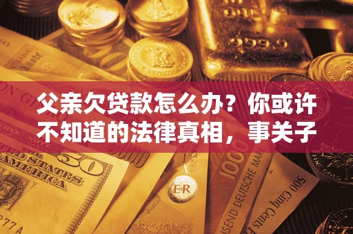 武汉父亲欠贷款怎么办？你或许不知道的法律真相，事关子女未来
