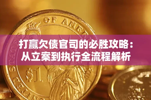 武汉打赢欠债官司的必胜攻略：从立案到执行全流程解析