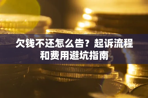 武汉欠钱不还怎么告?起诉流程和费用避坑指南 武汉欠钱不还怎么告?起诉流程和费用避坑指南