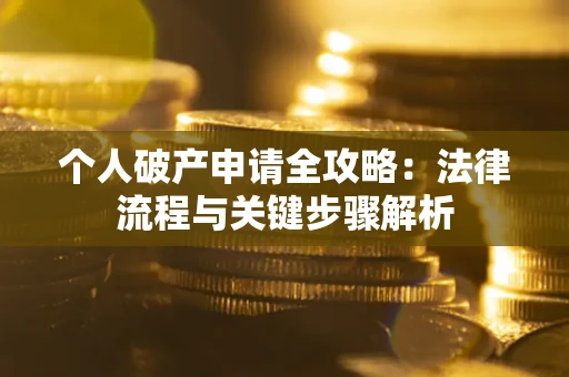 武汉个人破产申请全攻略：法律流程与关键步骤解析