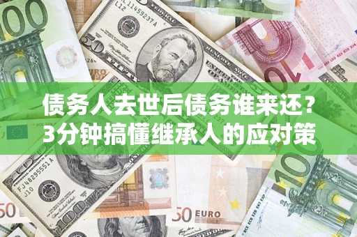 武汉债务人去世后债务谁来还？3分钟搞懂继承人的应对策略